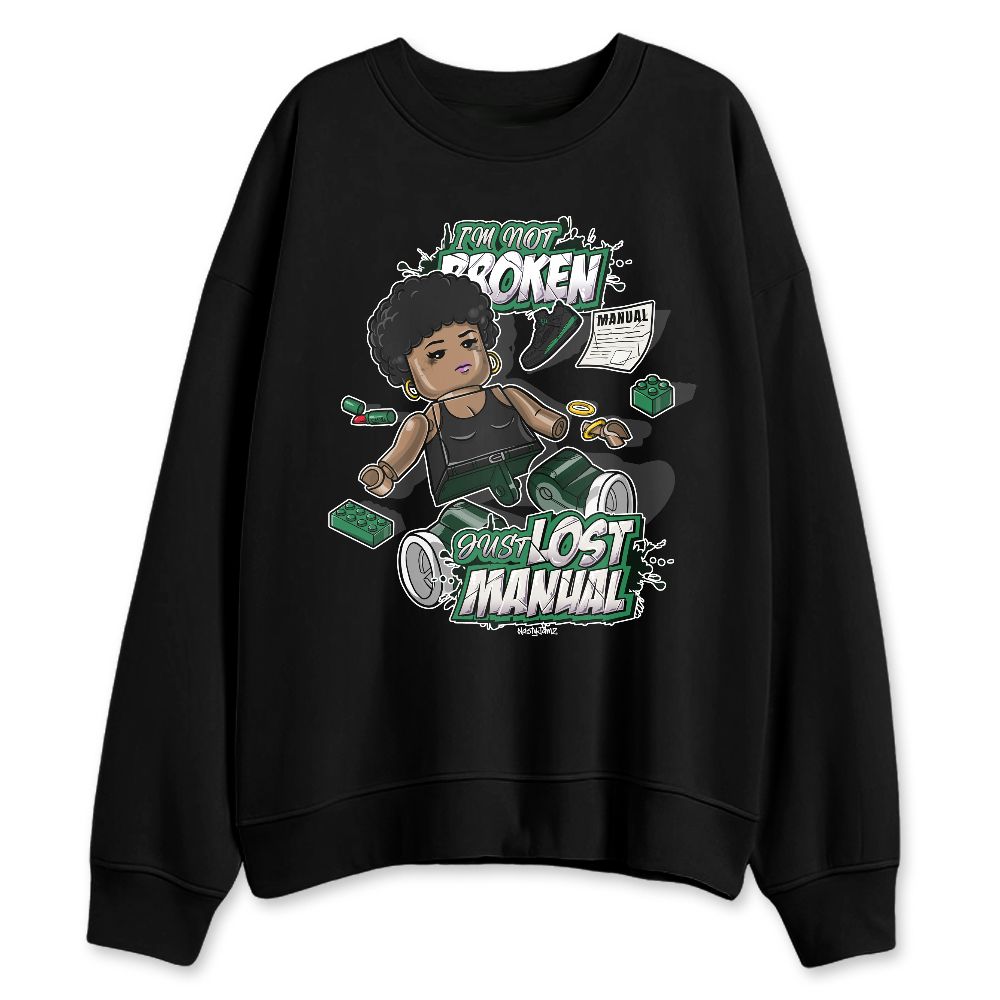Spizike-Pine-Green-Black-Anthracite-NastyJamz-Sweatshirt-Match-Not-Broken-Toy