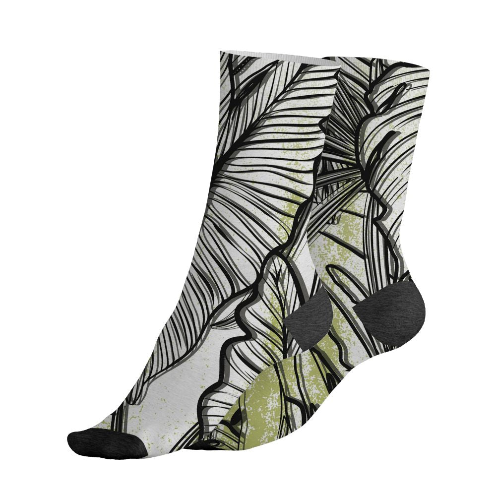 Luminous-Green-5s-NastyJamz-Socks-Match-Urban-Tropic-3D-All-Over-Print