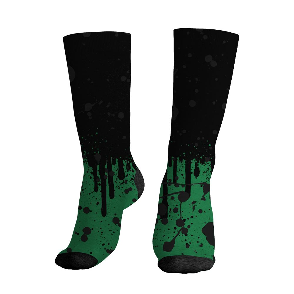 Spizike-Pine-Green-Black-Anthracite-NastyJamz-Socks-Match-Good-Things-3D-All-Over-Print