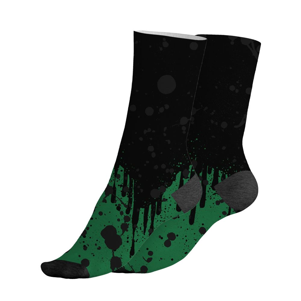 Spizike-Pine-Green-Black-Anthracite-NastyJamz-Socks-Match-Good-Things-3D-All-Over-Print