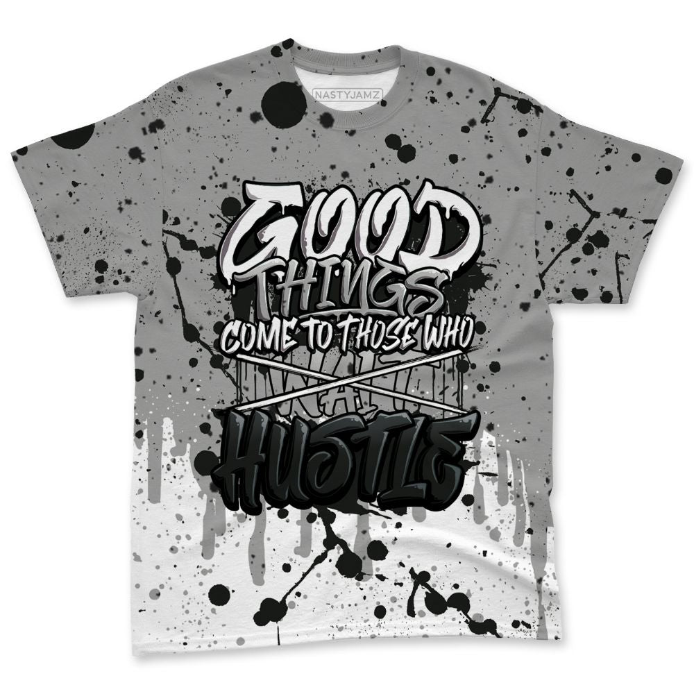 White-Cement-4s-NastyJamz-T-Shirt-Match-Good-Things-3D-All-Over-Print