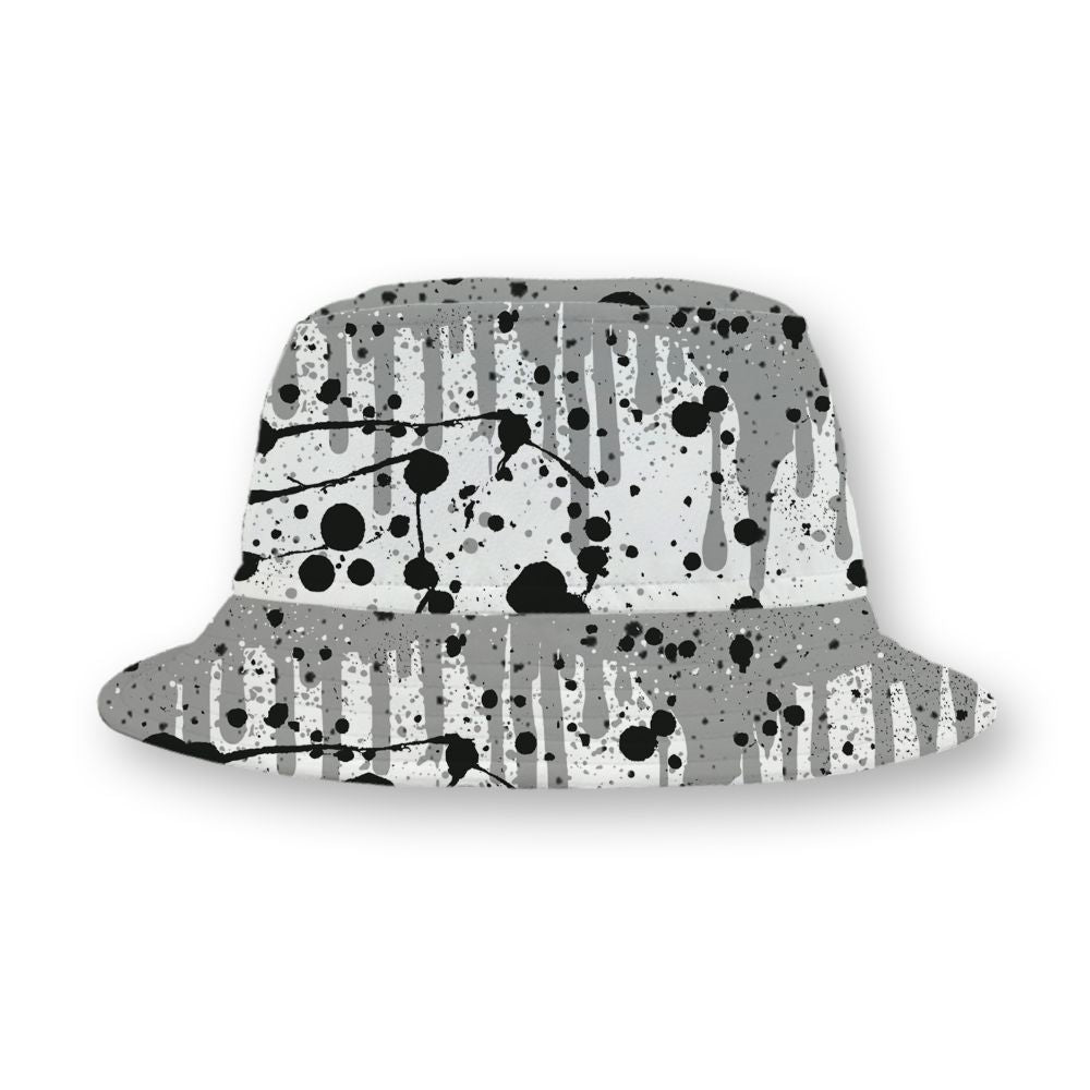 White-Cement-4s-NastyJamz-Bucket-Hat-Match-Good-Things-3D-All-Over-Print