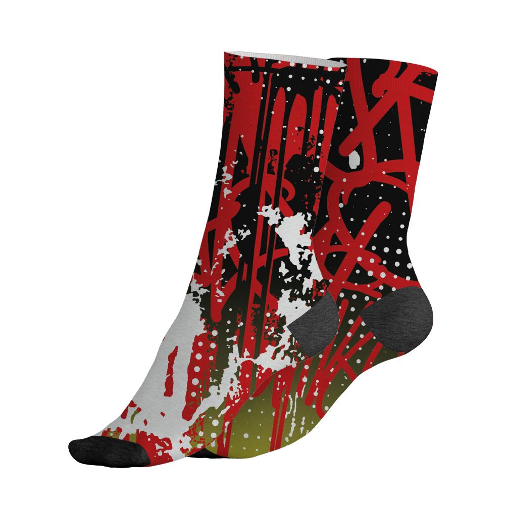 Ferrari-14s-NastyJamz-Socks-Match-Its-The-Kicks-3D-All-Over-Print