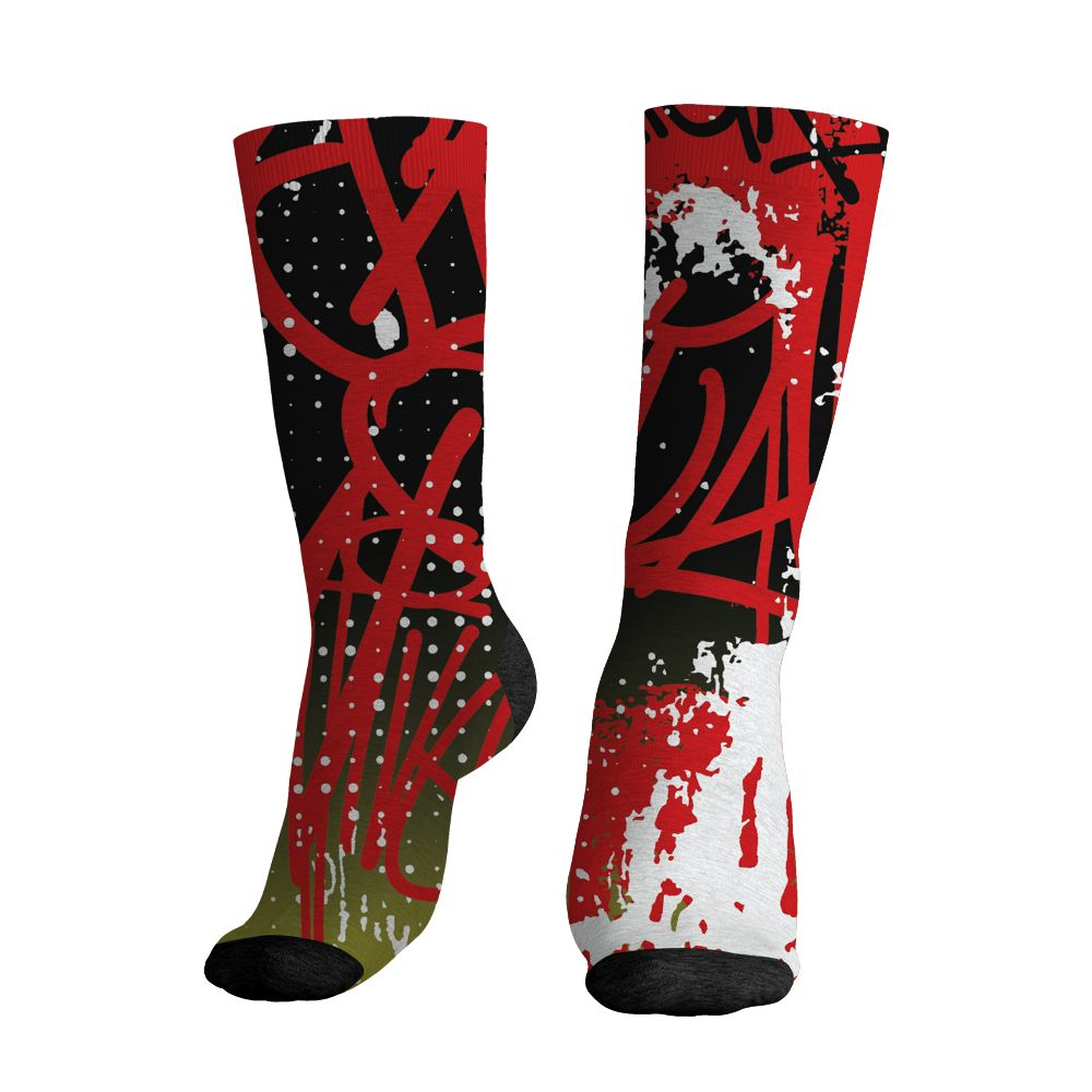 Ferrari-14s-NastyJamz-Socks-Match-Its-The-Kicks-3D-All-Over-Print