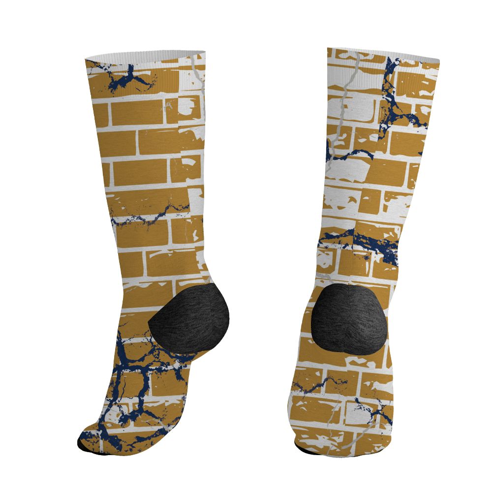 Navy-4s-NastyJamz-Socks-Match-Hard-Times-3D-All-Over-Print