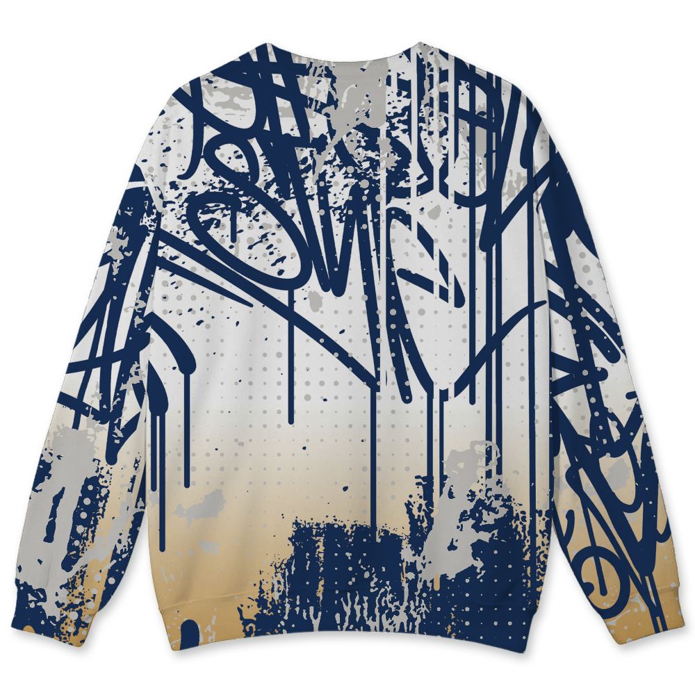 Navy-4s-NastyJamz-Sweatshirt-Match-Its-The-Kicks-3D-All-Over-Print