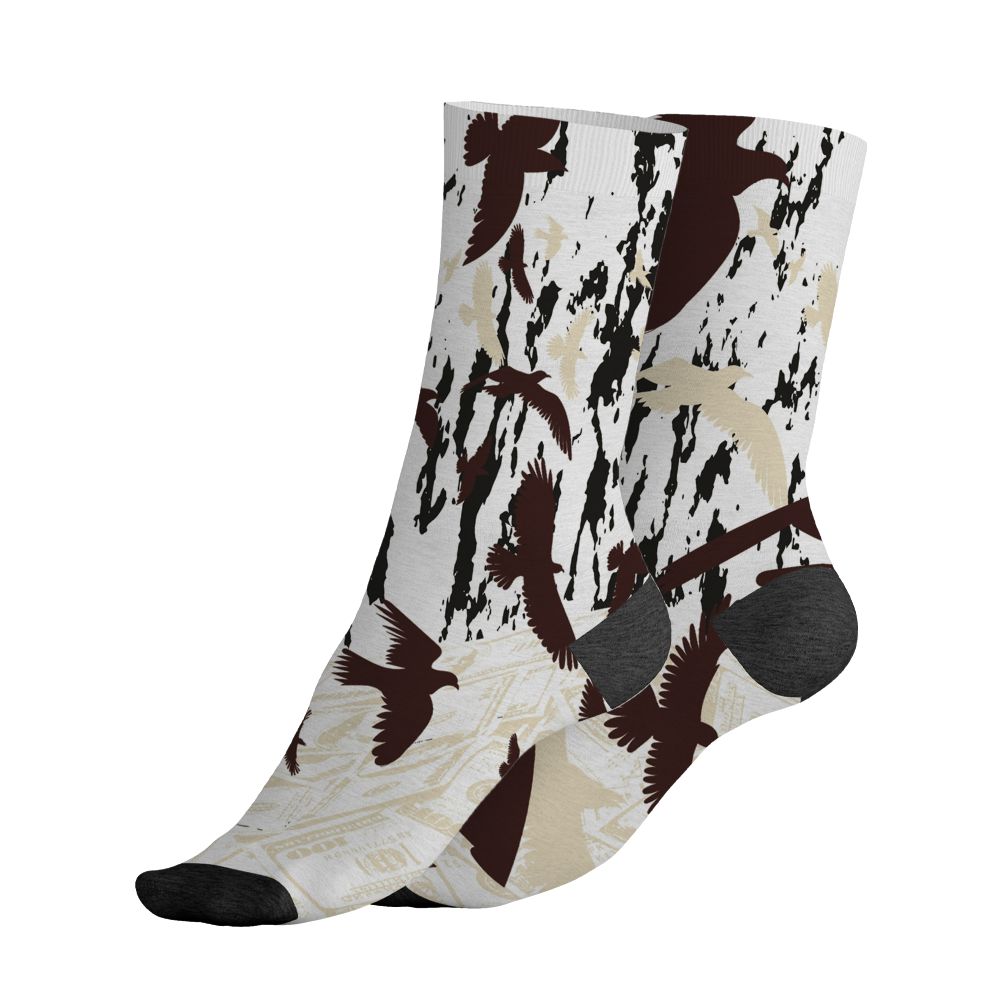 Black-Collective-5s-NastyJamz-Socks-Match-Move-In-Silence-Money-3D-All-Over-Print