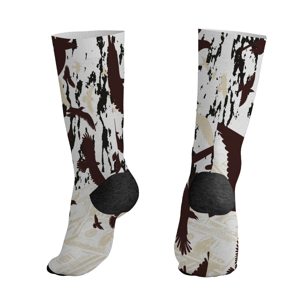 Black-Collective-5s-NastyJamz-Socks-Match-Move-In-Silence-Money-3D-All-Over-Print