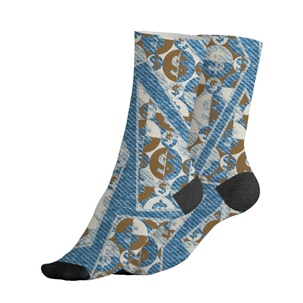 Denim-Worn-Blue-4s-NastyJamz-Socks-Match-My-Mind-On-My-Money-BER-3D-All-Over-Print