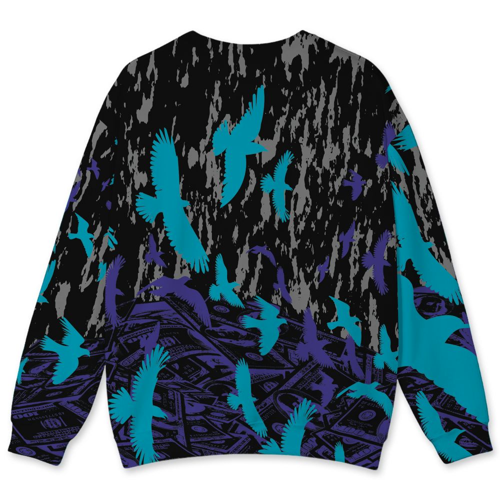 Aqua-8s-NastyJamz-Sweatshirt-Match-Move-In-Silence-Money-3D-All-Over-Print