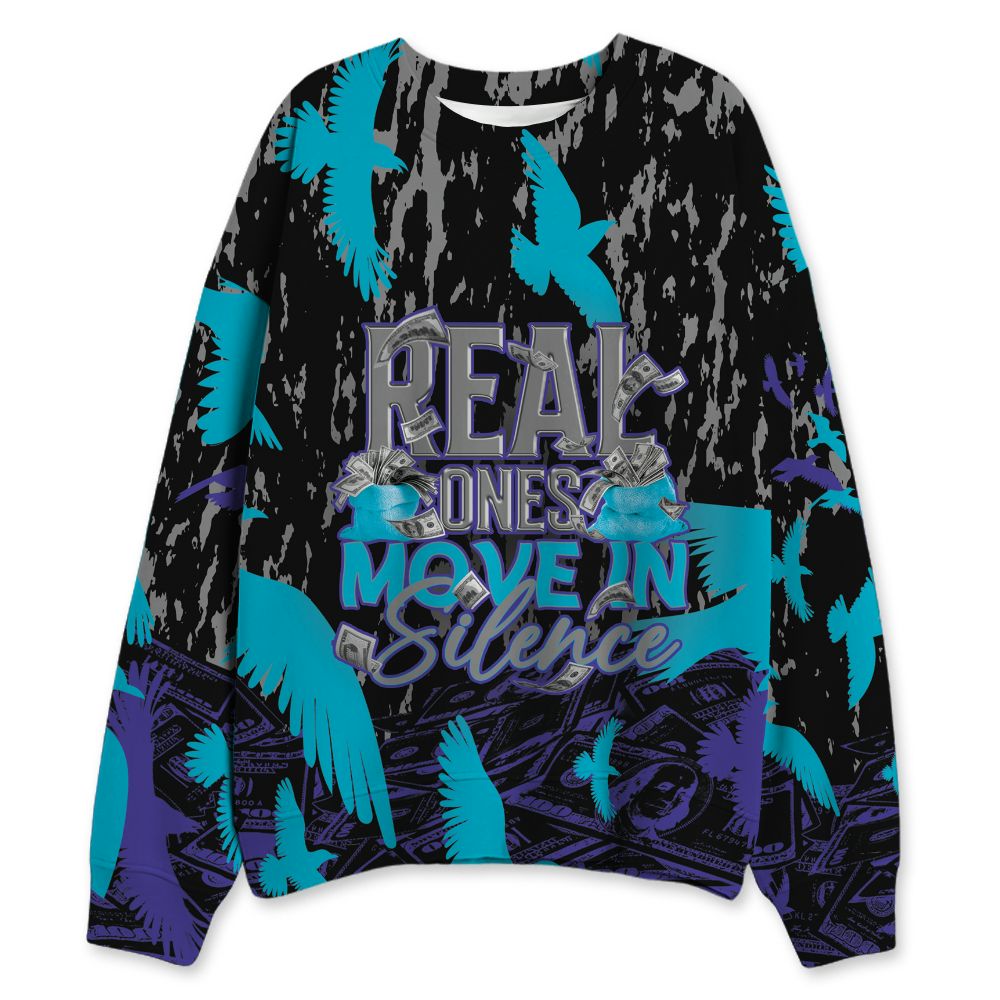 Aqua-8s-NastyJamz-Sweatshirt-Match-Move-In-Silence-Money-3D-All-Over-Print