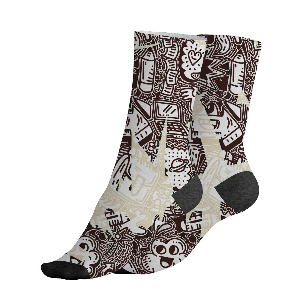 Black-Collective-5s-NastyJamz-Socks-Match-Back-To-School-Pattern-3D-All-Over-Print