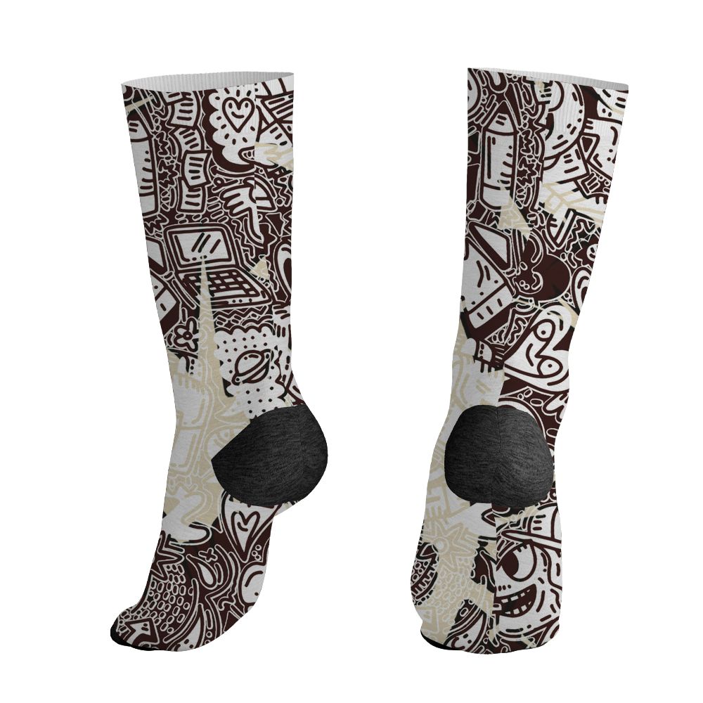 Black-Collective-5s-NastyJamz-Socks-Match-Back-To-School-Pattern-3D-All-Over-Print