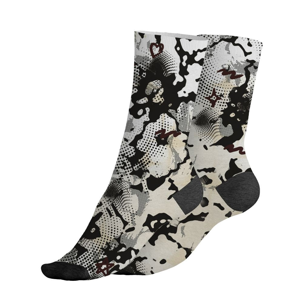 Black-Collective-5s-NastyJamz-Socks-Match-Sneaker-Girl-Nail-3D-All-Over-Print