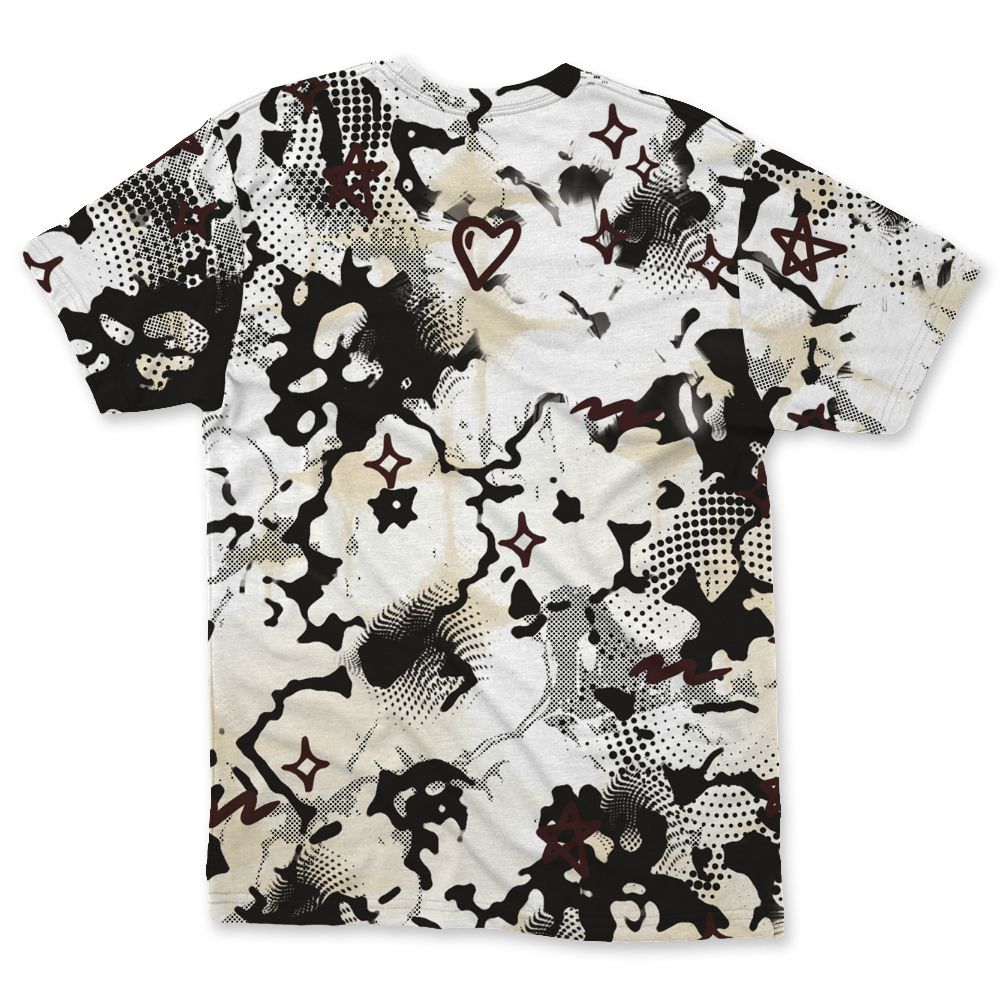 Black-Collective-5s-NastyJamz-T-Shirt-Match-Sneaker-Girl-Nail-3D-All-Over-Print