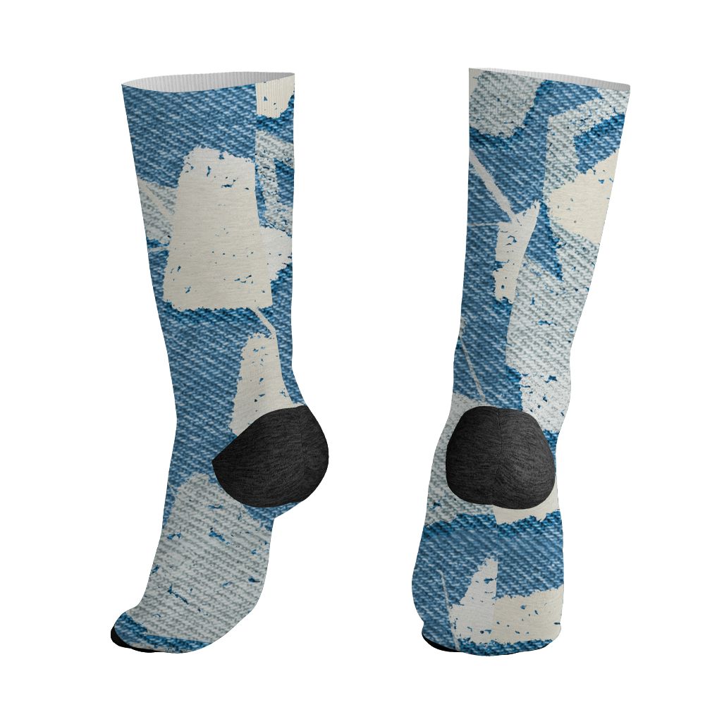 Denim-Worn-Blue-4s-NastyJamz-Socks-Match-Built-Different-3D-All-Over-Print-Broken