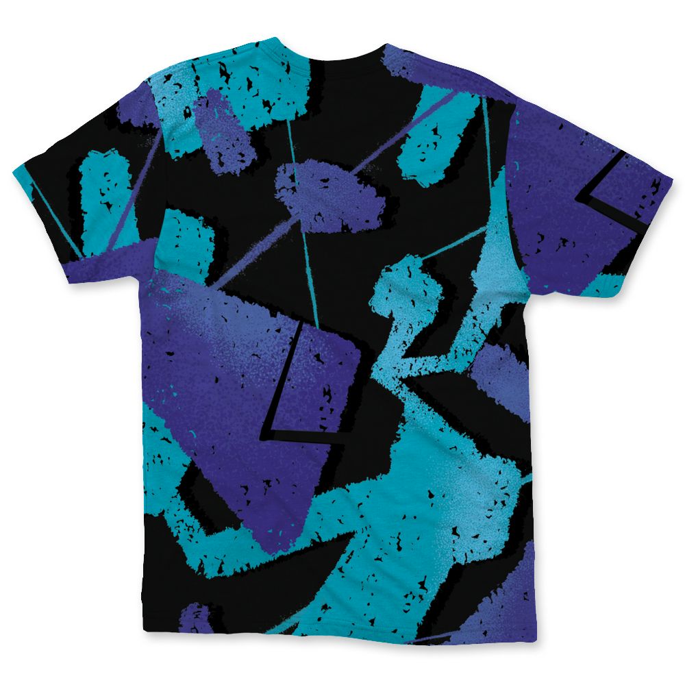 Aqua-8s-NastyJamz-T-Shirt-Match-Built-Different-3D-All-Over-Print-Broken