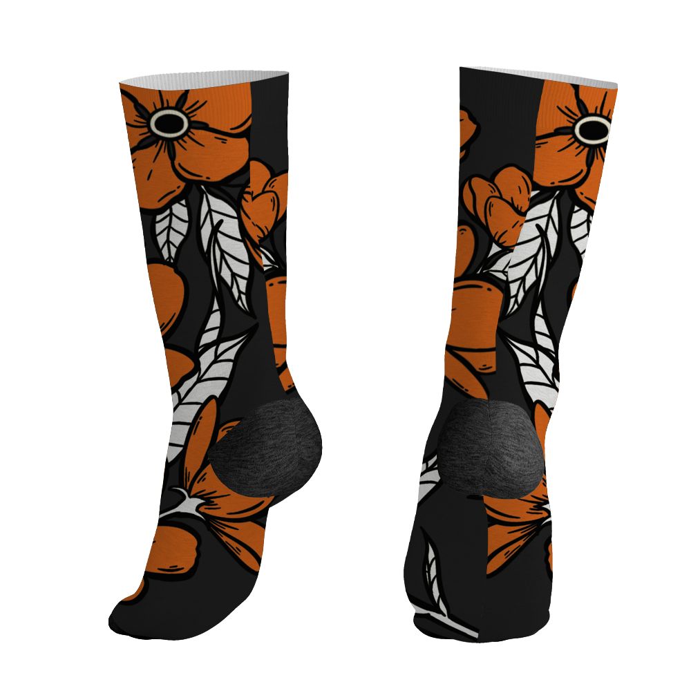 Shattered Backboard 1s NastyJamz Socks Match Forget Me Not All-Over Print Bloom