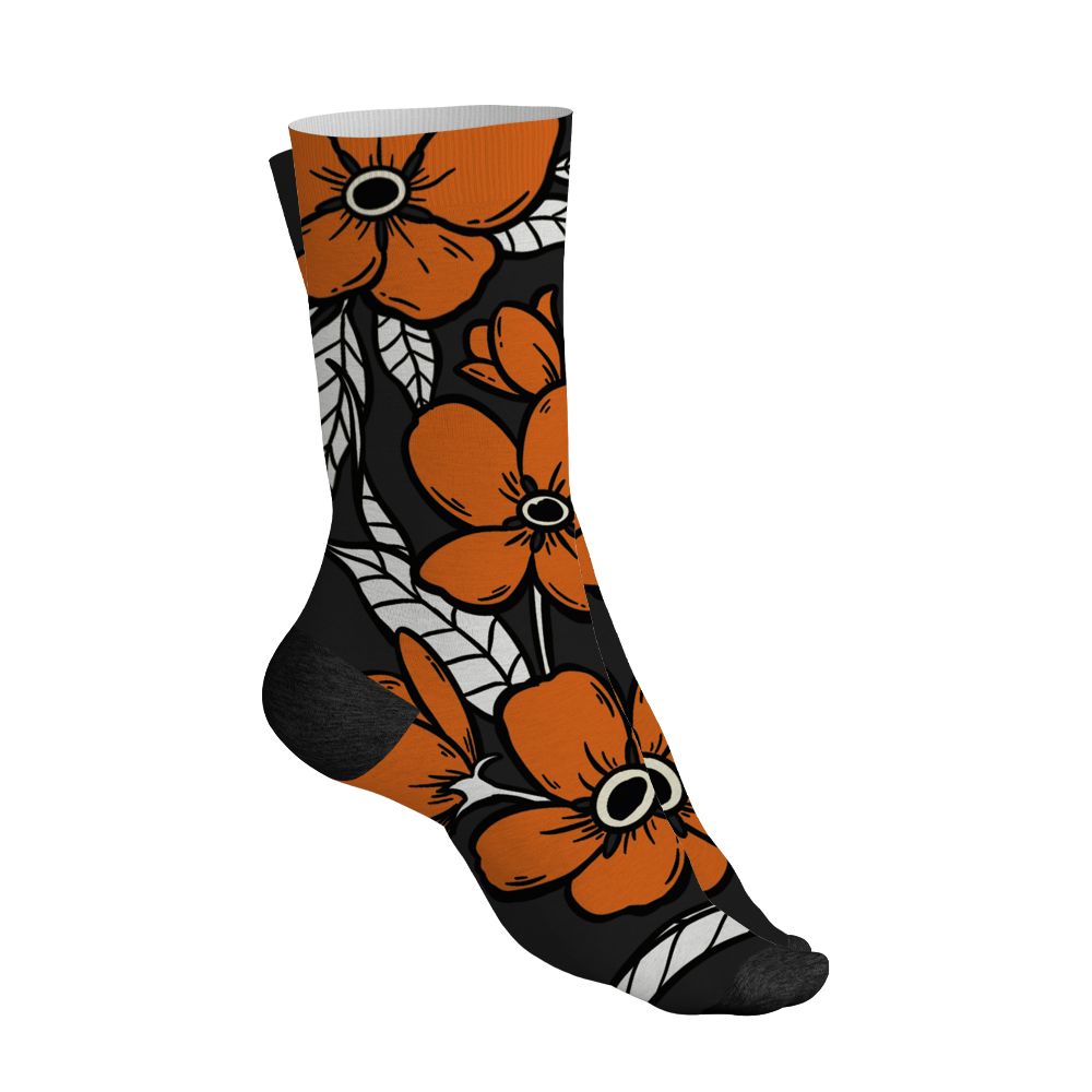 Shattered Backboard 1s NastyJamz Socks Match Forget Me Not All-Over Print Bloom