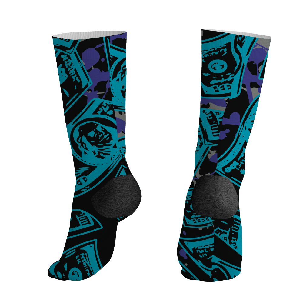 Aqua-8s-NastyJamz-Socks-Match-Easy-Money-3D-All-Over-Print