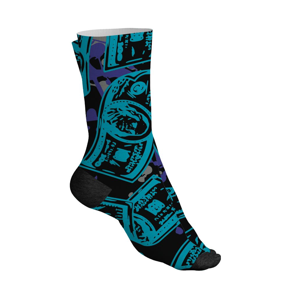 Aqua-8s-NastyJamz-Socks-Match-Easy-Money-3D-All-Over-Print