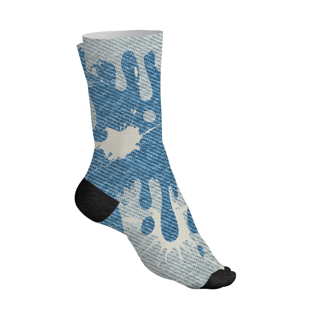 Denim-Worn-Blue-4s-NastyJamz-Socks-Match-Become-Different-3D-All-Over-Print