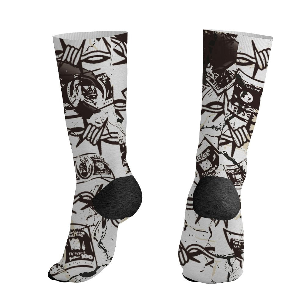 Black-Collective-5s-NastyJamz-Socks-Match-Tough-People-Never-Fall-3D-All-Over-Print