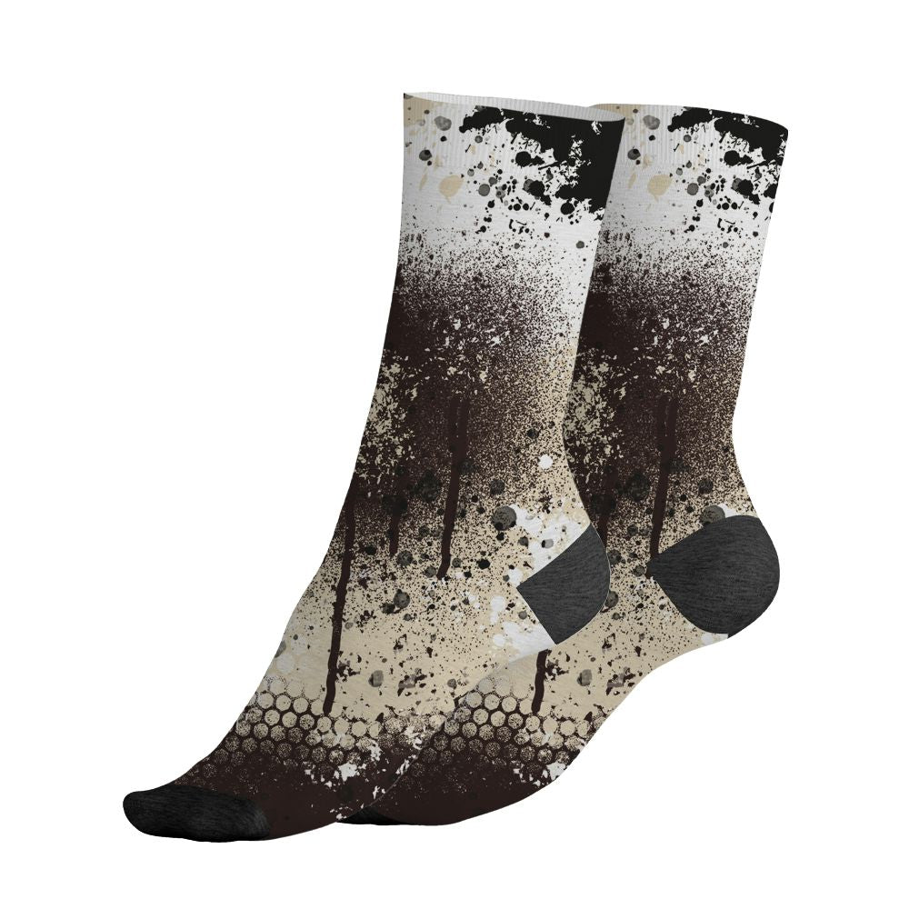 Black-Collective-5s-NastyJamz-Socks-Match-23-Painted-Graffiti