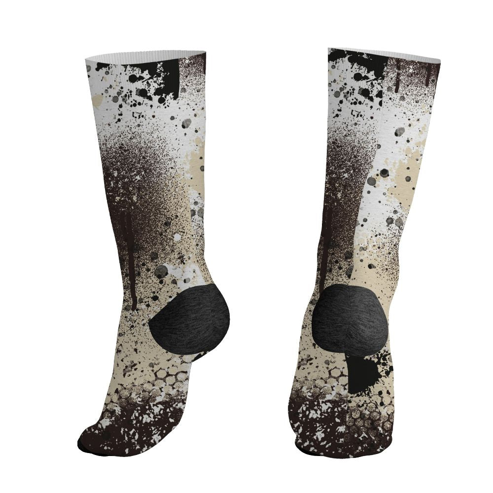 Black-Collective-5s-NastyJamz-Socks-Match-23-Painted-Graffiti