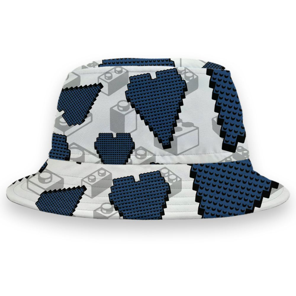 French-Blue-12s-NastyJamz-Bucket-Hat-Match-Loyalty-Over-Likes-All-Over-Print