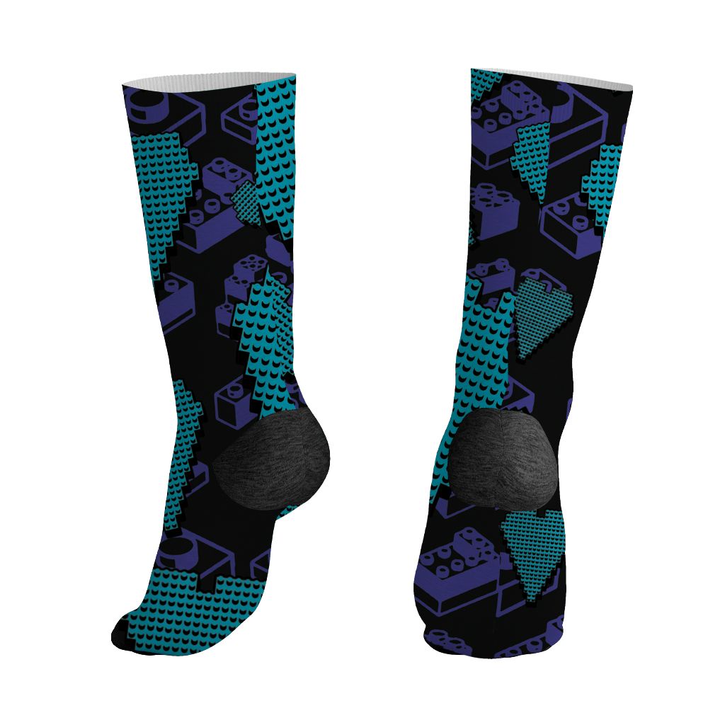 Aqua-8s-NastyJamz-Socks-Match-Loyalty-Over-Likes-3D-All-Over-Print