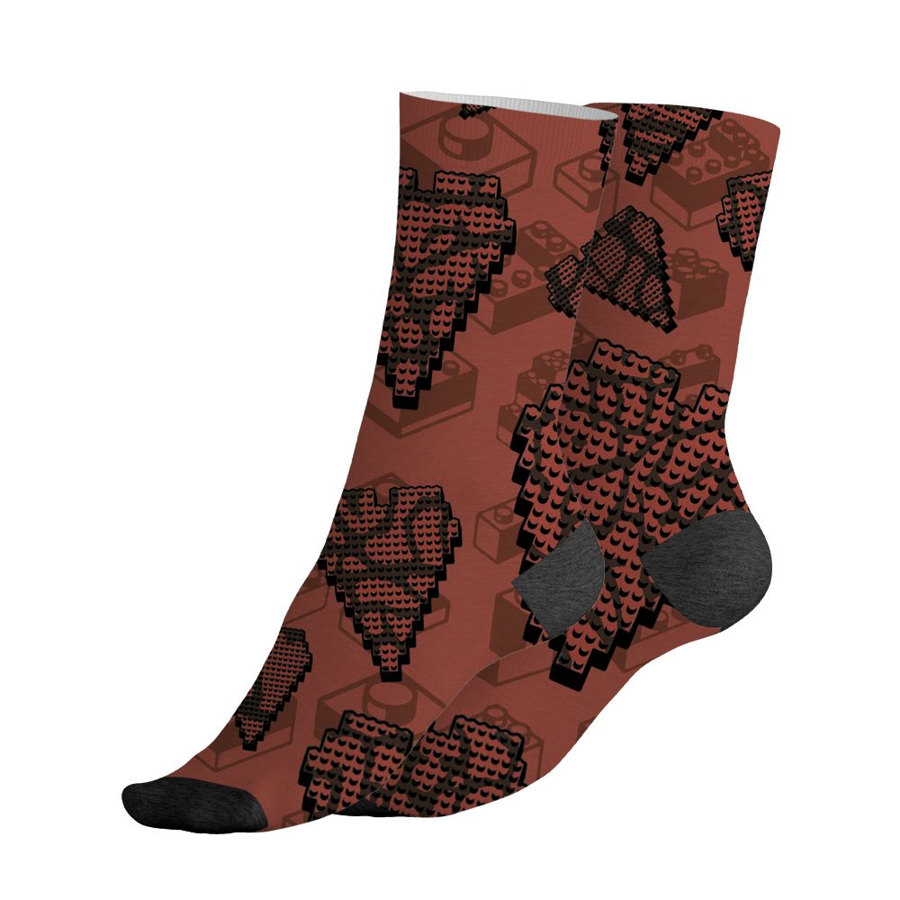 Spizike-Canyon-Rust-NastyJamz-Socks-Match-Loyalty-Over-Likes-3D-All-Over-Print