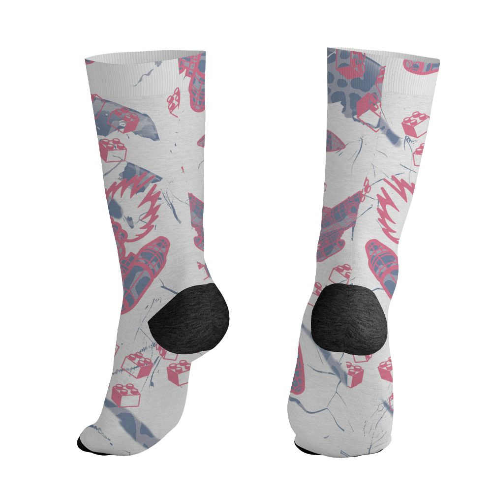 Cobalt-Bliss-3s-NastyJamz-Socks-Match-Born-To-Stand-Out-3D-All-Over-Print