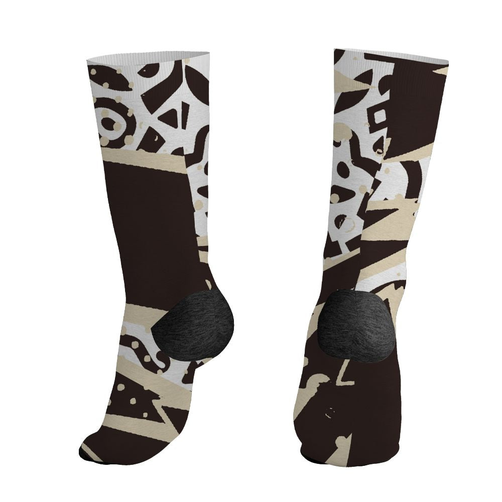 Black-Collective-5s-NastyJamz-Socks-Match-Pattern-Geometric-3D-All-Over-Print