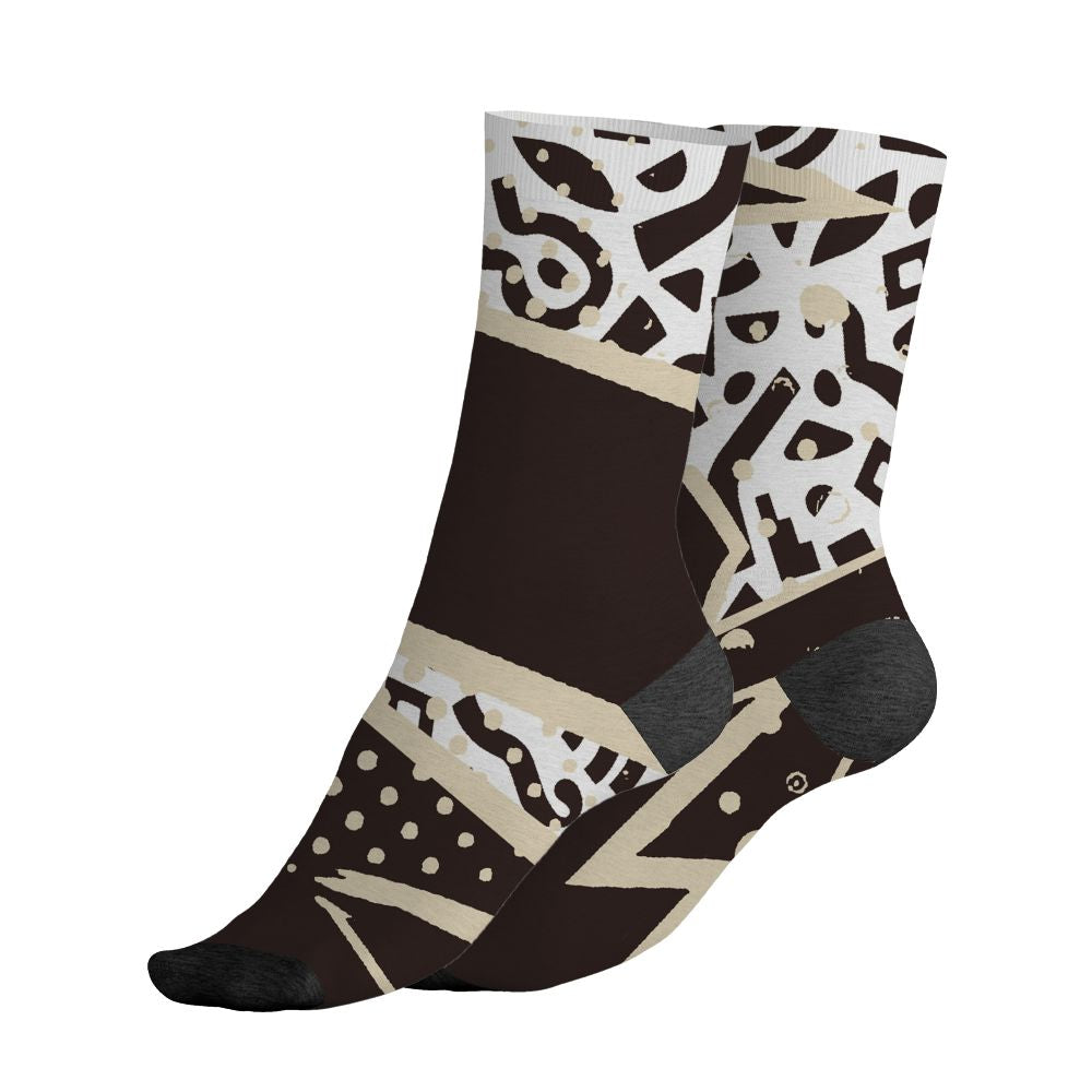 Black-Collective-5s-NastyJamz-Socks-Match-Pattern-Geometric-3D-All-Over-Print