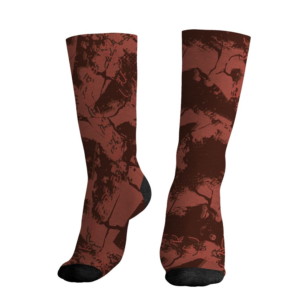 Spizike-Canyon-Rust-NastyJamz-Socks-Match-BER-Break-Chain-3D-All-Over-Print