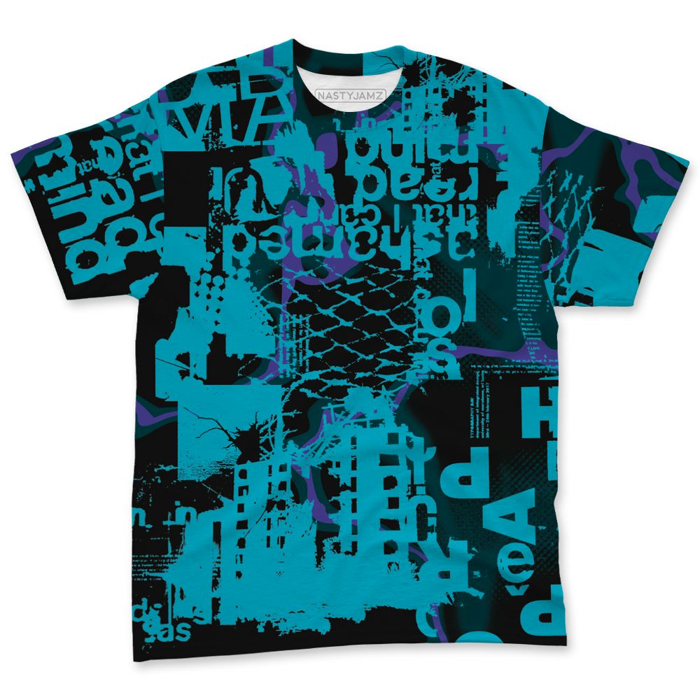 Aqua-8s-NastyJamz-T-Shirt-Match-Pattern-Madness-3D-All-Over-Print