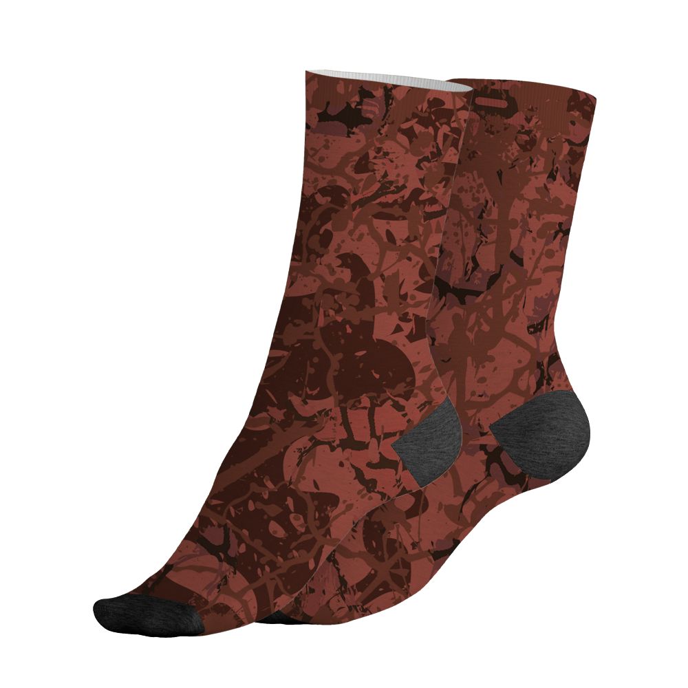 Spizike-Canyon-Rust-NastyJamz-Socks-Match-Pattern-Slasher-3D-All-Over-Print