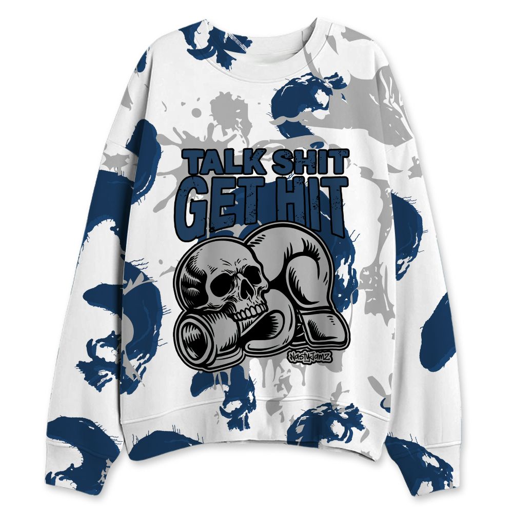 French-Blue-12s-NastyJamz-Sweatshirt-Match-Talk-Shit-Get-Hit-All-Over-Print