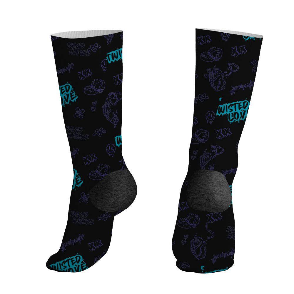 Aqua-8s-NastyJamz-Socks-Match-Twisted-Love-3D-All-Over-Print