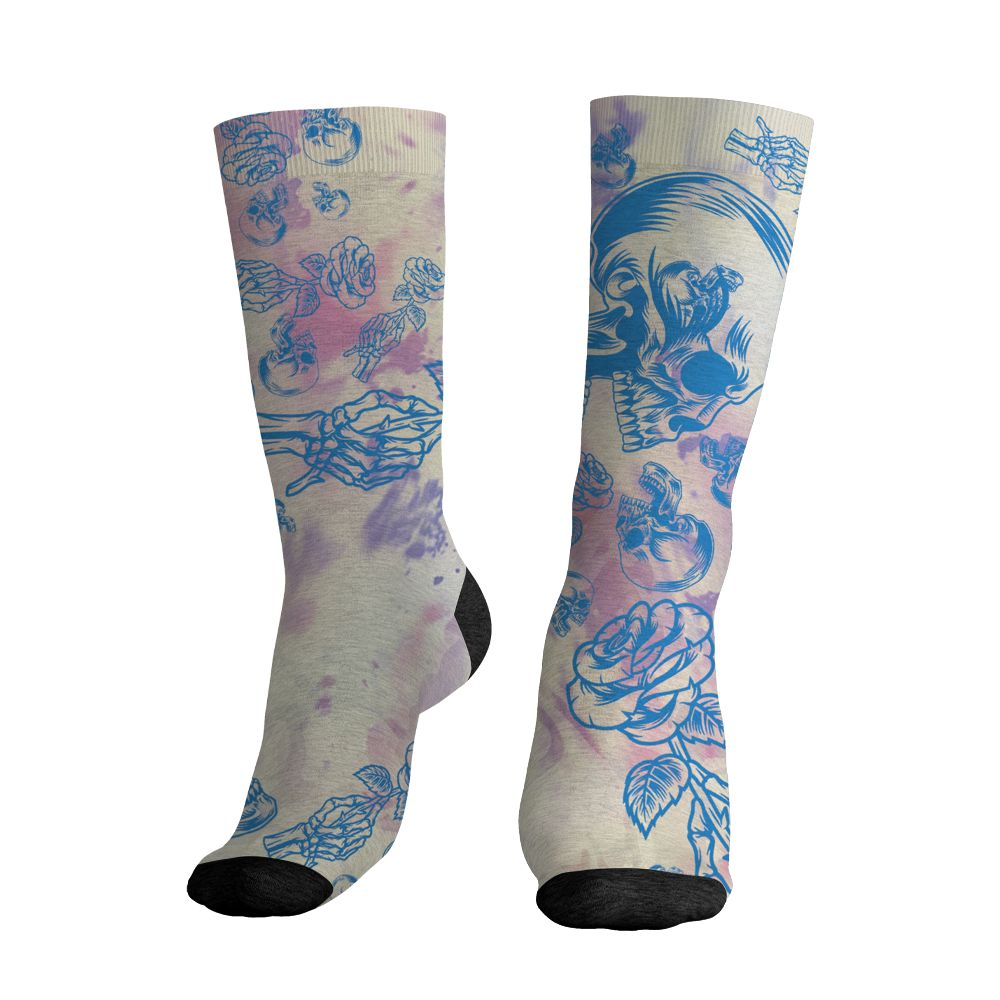 Tatum-3-Cloud-0-NastyJamz-Socks-Match-Skulls-Pattern-3D-All-Over-Print