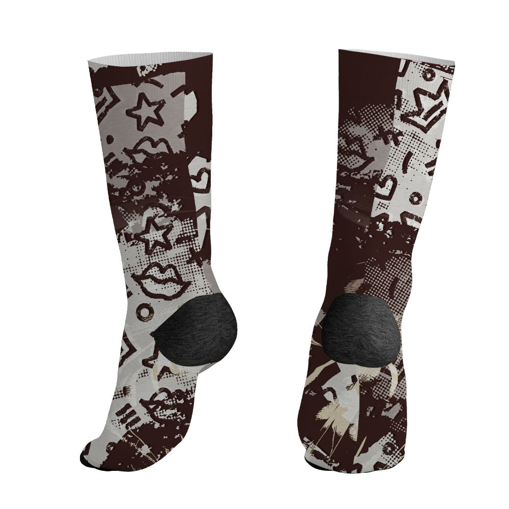 Black-Collective-5s-NastyJamz-Socks-Match-Sneaker-Princess-3D-All-Over-Print