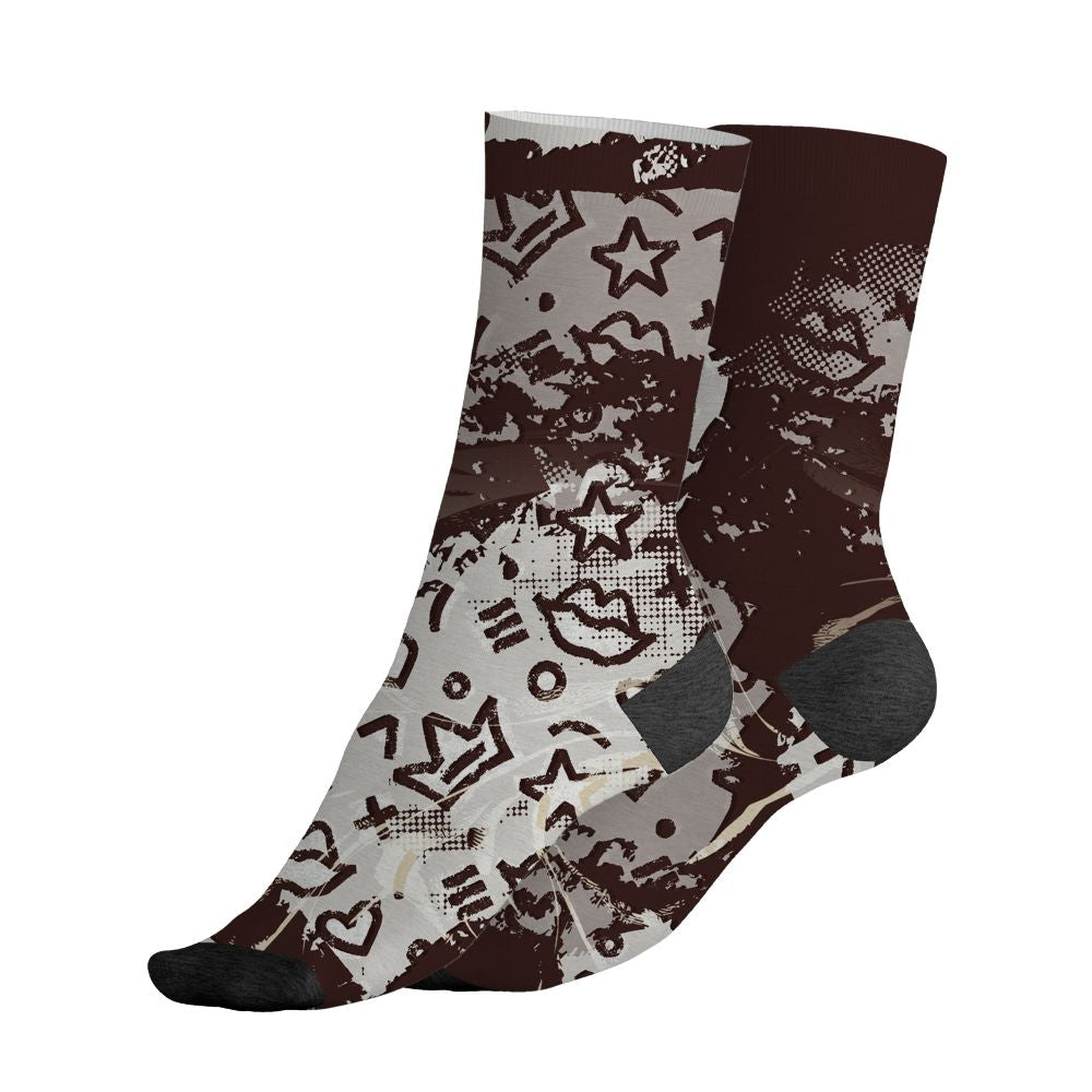Black-Collective-5s-NastyJamz-Socks-Match-Sneaker-Princess-3D-All-Over-Print