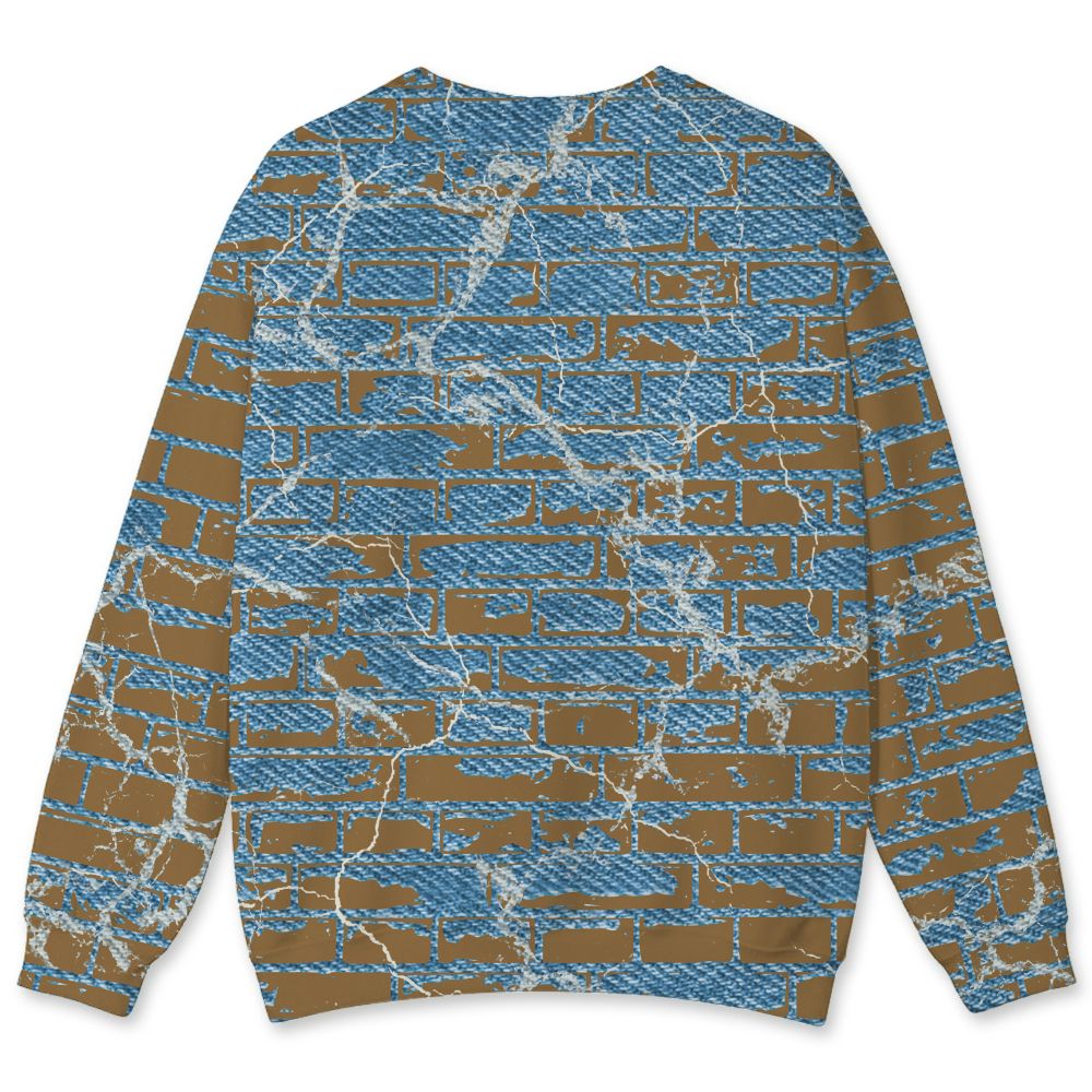 Denim-Worn-Blue-4s-NastyJamz-Sweatshirt-Match-Hard-Times-3D-All-Over-Print