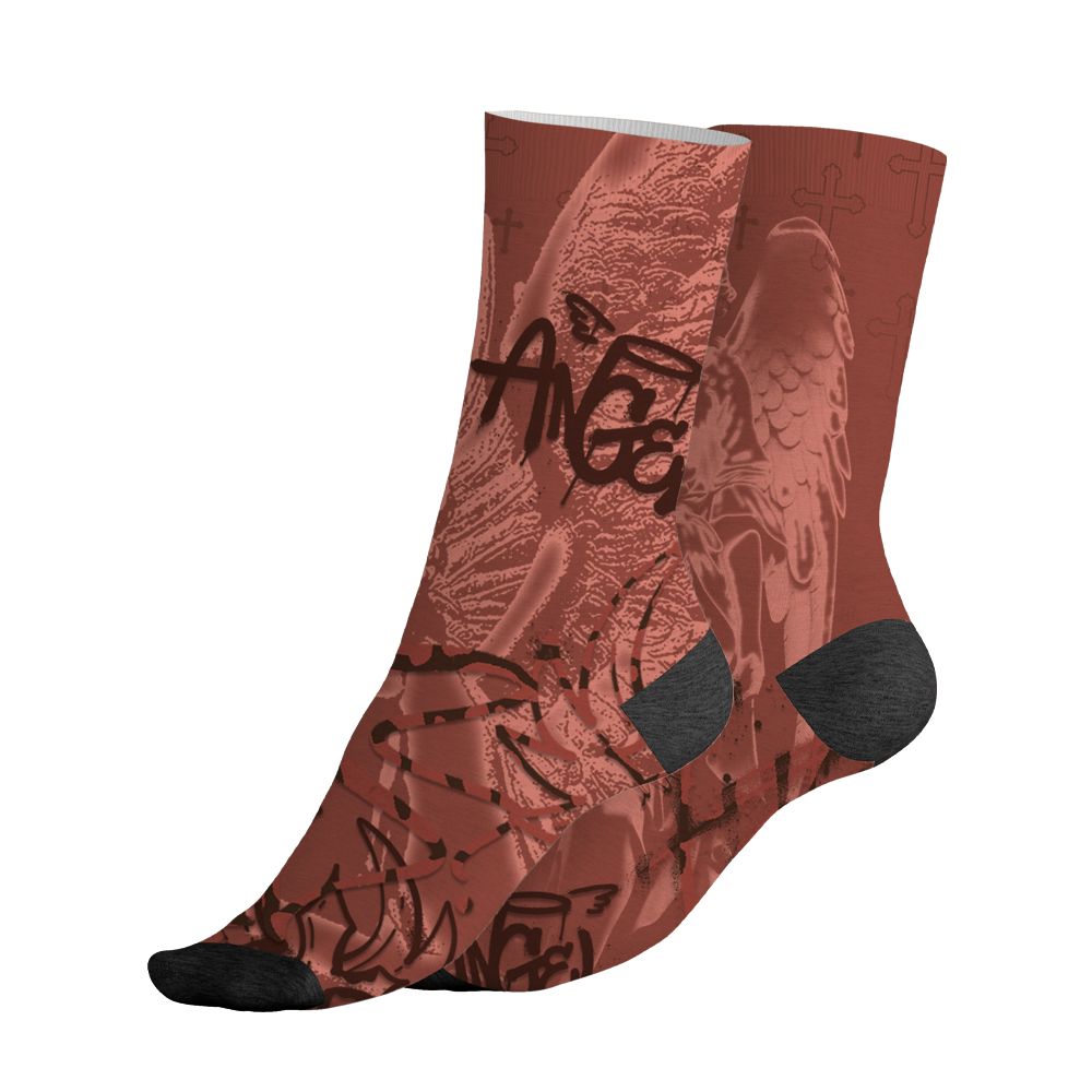 Spizike-Canyon-Rust-NastyJamz-Socks-Match-Pattern-Angel-3D-All-Over-Print