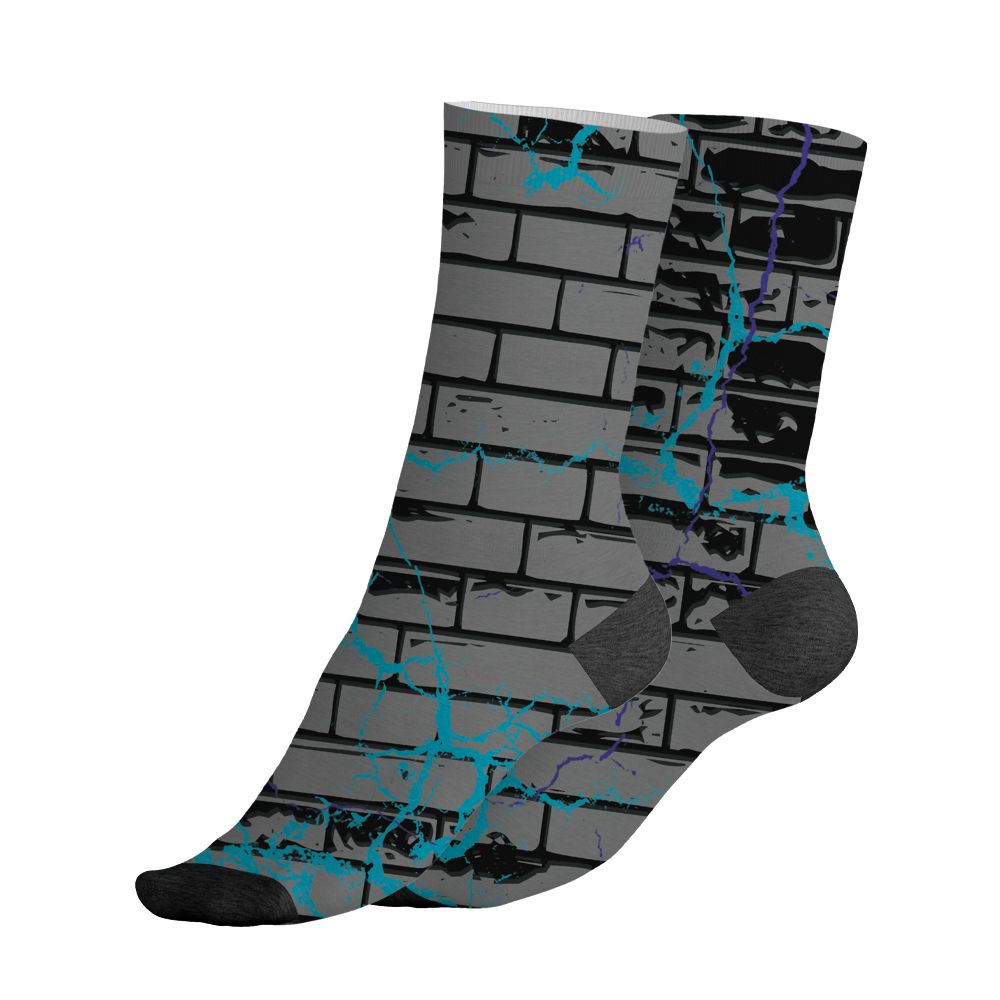 Aqua-8s-NastyJamz-Socks-Match-Hard-Times-3D-All-Over-Print