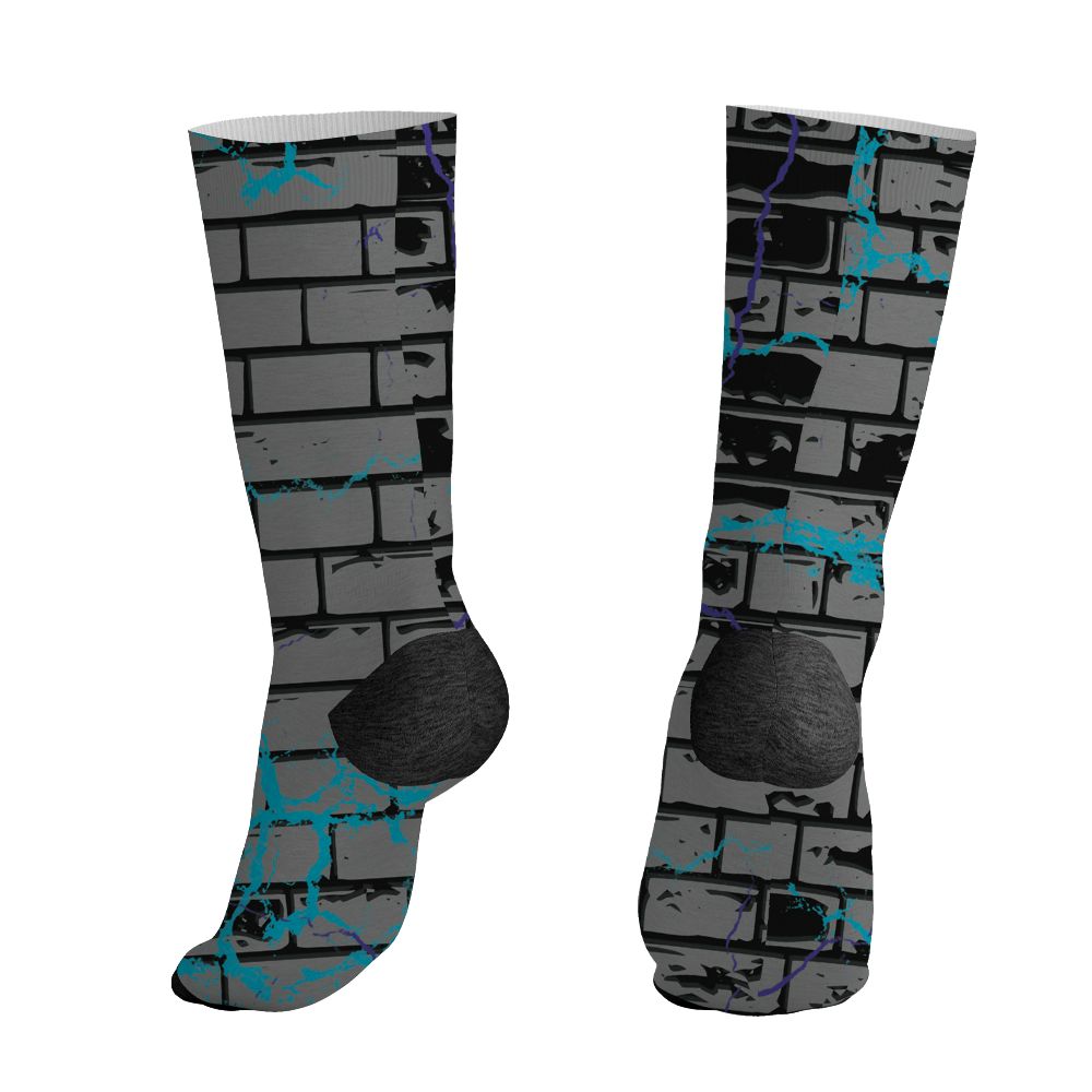 Aqua-8s-NastyJamz-Socks-Match-Hard-Times-3D-All-Over-Print