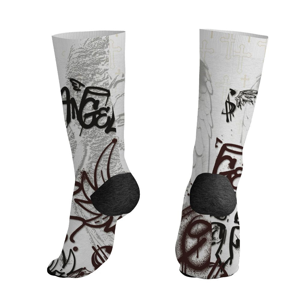 Black-Collective-5s-NastyJamz-Socks-Match-Pattern-Angel-3D-All-Over-Print