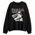 Black-Collective-5s-NastyJamz-Sweatshirt-Match-Match-Kream-Sneaker