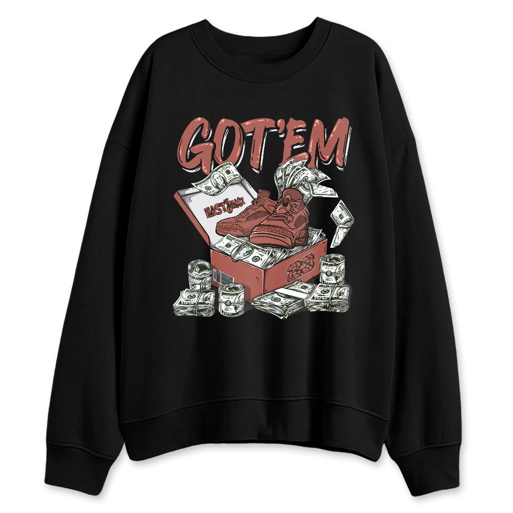 Spizike-Canyon-Rust-NastyJamz-Sweatshirt-Match-Dollar-Sneaker-Box
